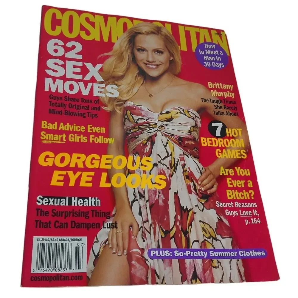 Cosmopolitan Magazine July 2006 Brittany Murphy - Picture 6 of 6
